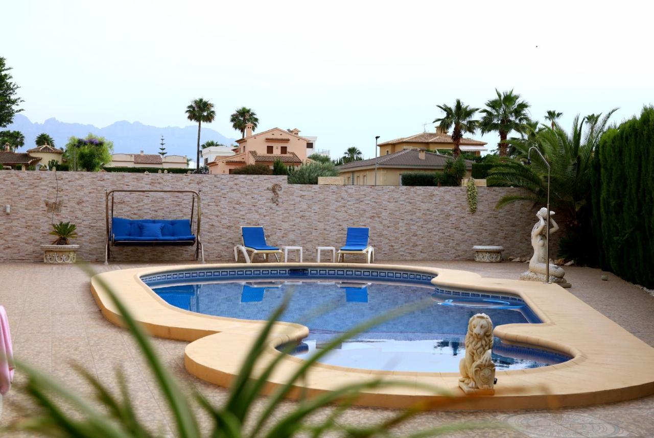Villa Tres Palmeras muy cerca de Albir y Benidorm L'Alfas del Pi Exterior foto