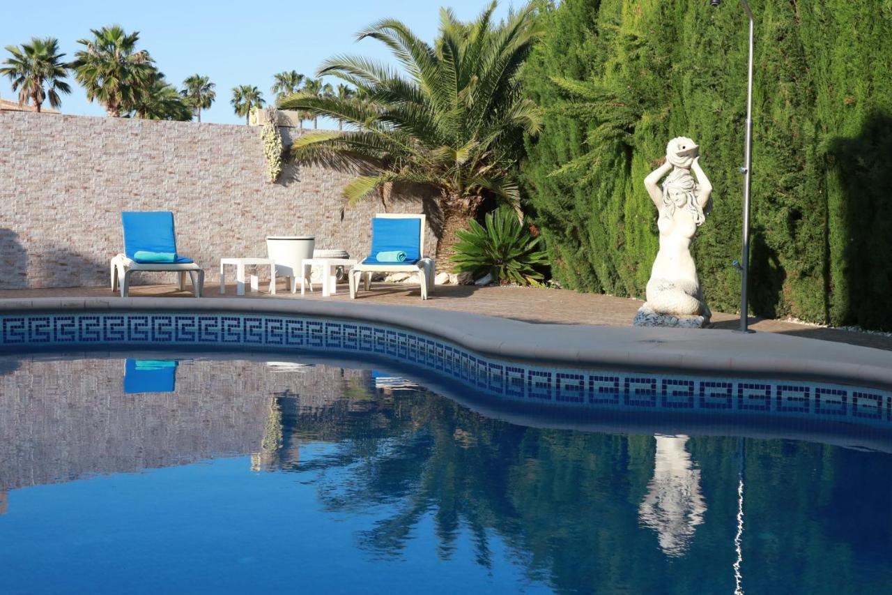 Villa Tres Palmeras muy cerca de Albir y Benidorm L'Alfas del Pi Exterior foto