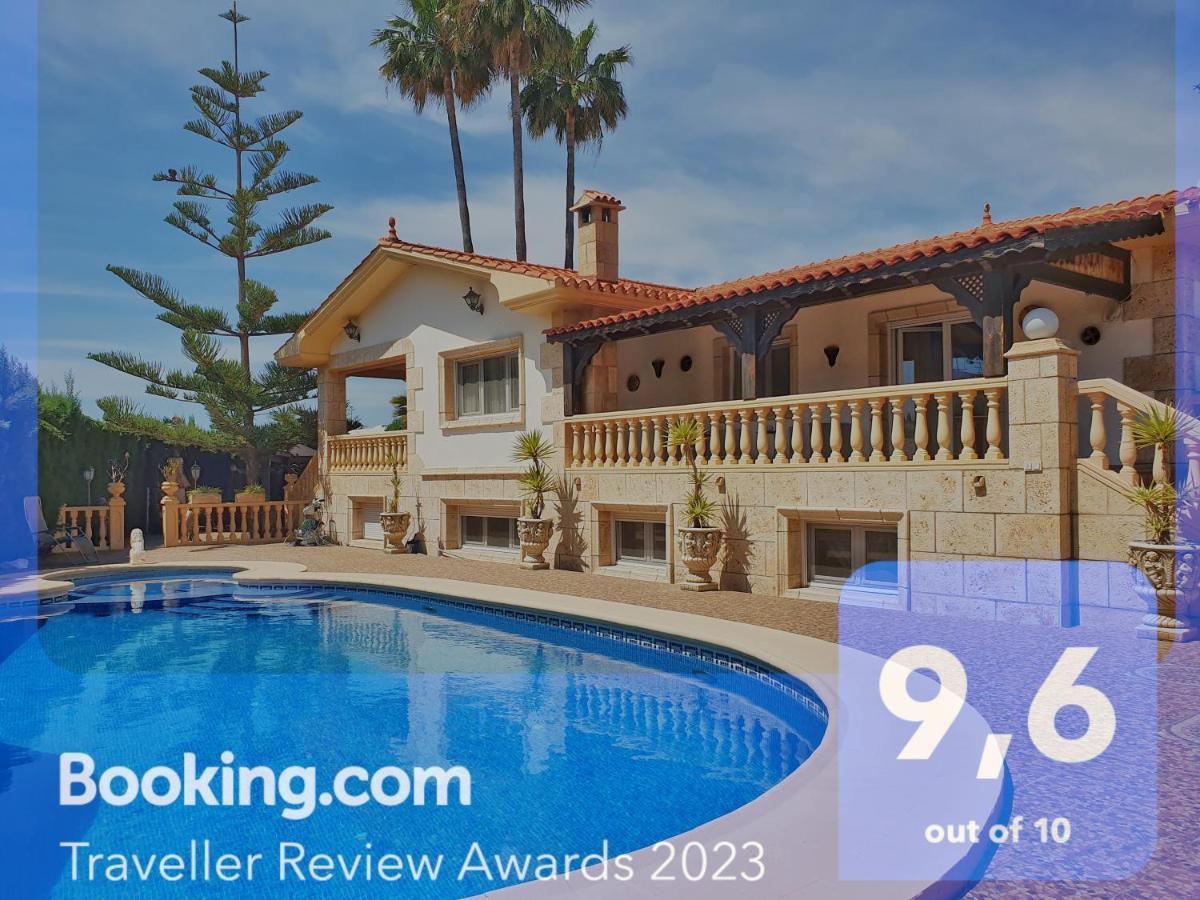 Villa Tres Palmeras muy cerca de Albir y Benidorm L'Alfas del Pi Exterior foto